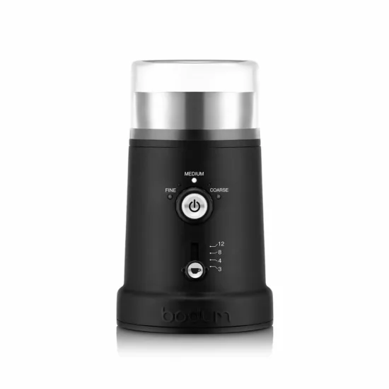 BODUM® Bistro Adjustable Blade Grinder coffee electric Good design doesn’t have to be expensive